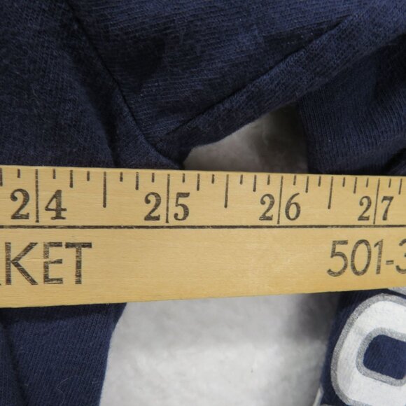 Dallas Cowboys T Shirt Extra Large Blue On Field Reebok NFL Football Long Sleeve - Picture 8 of 9